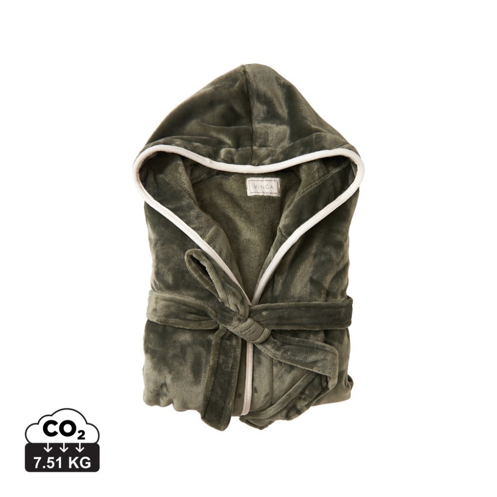 Logotrade ärikingitused pilt: VINGA Louis luksuslik plüüsist hommikumantel, suurus S-M